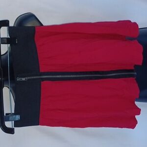 PINK Victoria’s Secret Hot Pink Zip Up Mini Skirt Size S